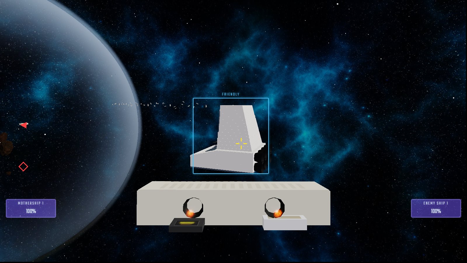 The home carrier on station